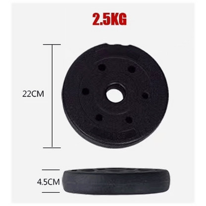 Eco Cement-Filled Weight Plates