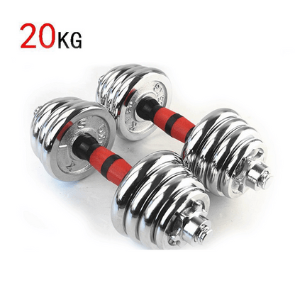 Adjustable Weight Dumbbell — Single Bar