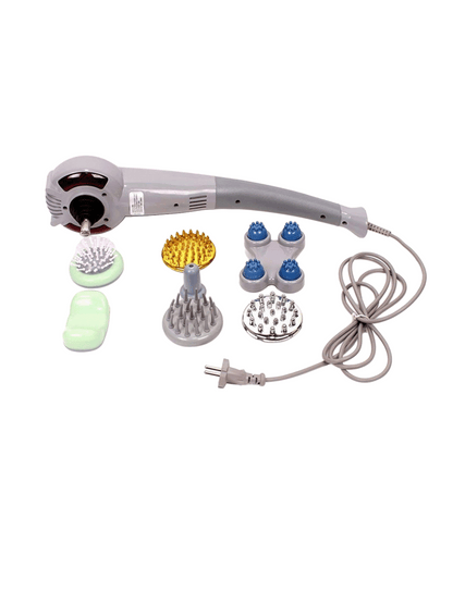 BodyCare BC-999B corded massager with full accessory set