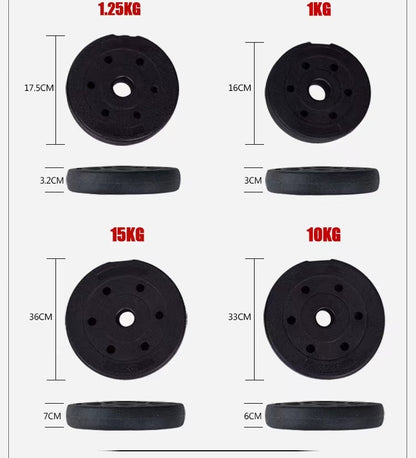 Eco Cement-Filled Weight Plates