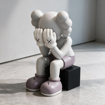 XX Bear Street Art Sculpture | Statement Decor