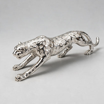 Large Money Leopard Figurine Entrance Living Room TV Cabinet Bar Cabinet Decorations Opening Gifts Office Desktop Display