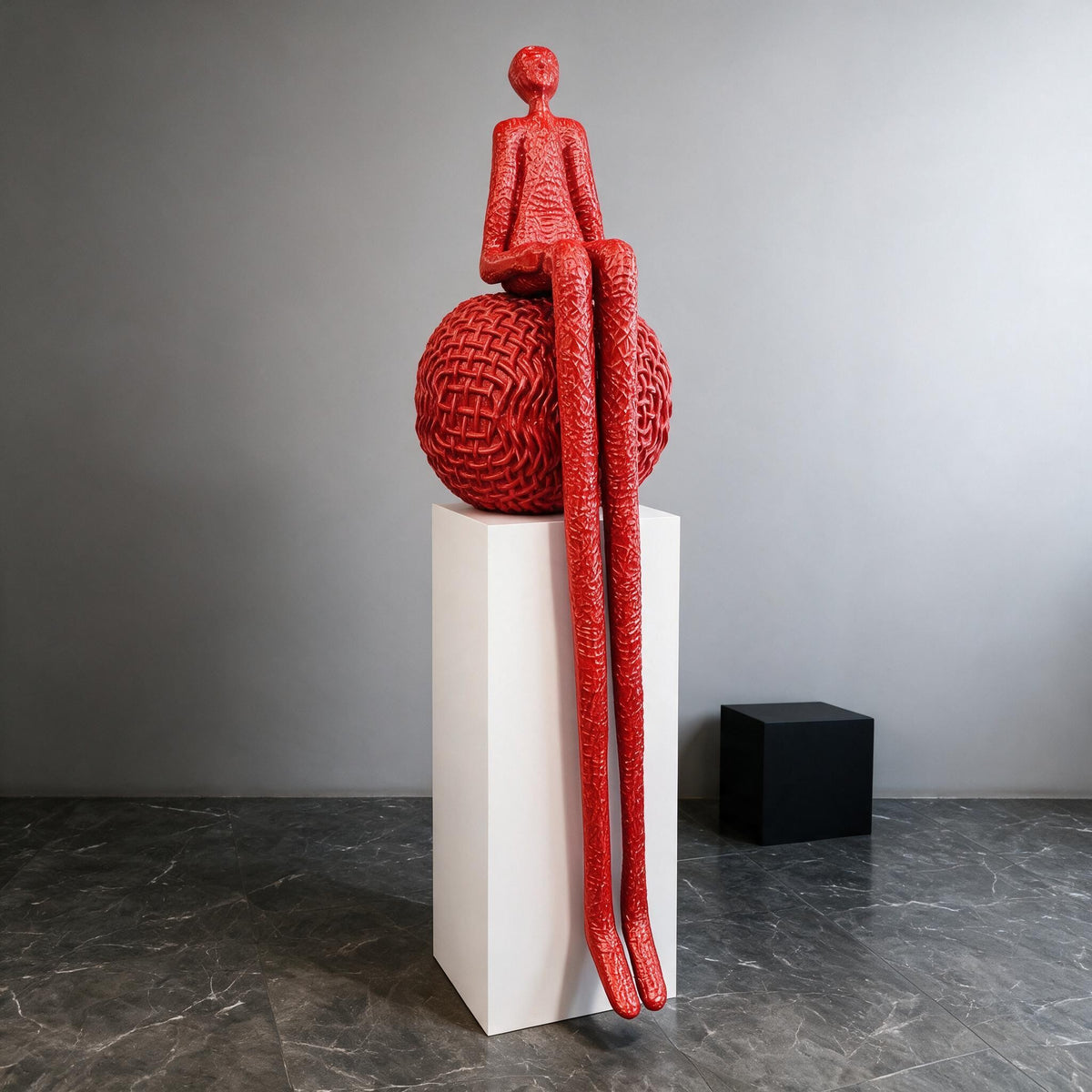 Long-Leg Abstract Figure Sculpture | iRest.ae