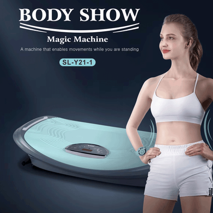 iRest Y21 Vibration Plate | 3 Modes | 15 Speeds | Wireless Wrist Remote | UAE