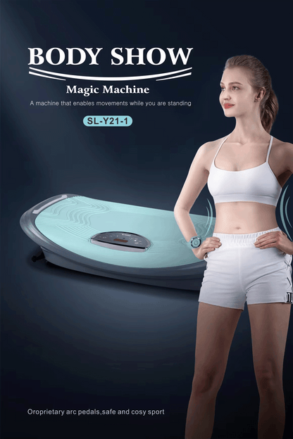 iRest Y21 Vibration Plate | 3 Modes | 15 Speeds | Wireless Wrist Remote | UAE