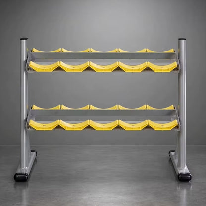 Two Tier Dumbbell Rack Stand 10 Pcs Storage Holder DBR8030