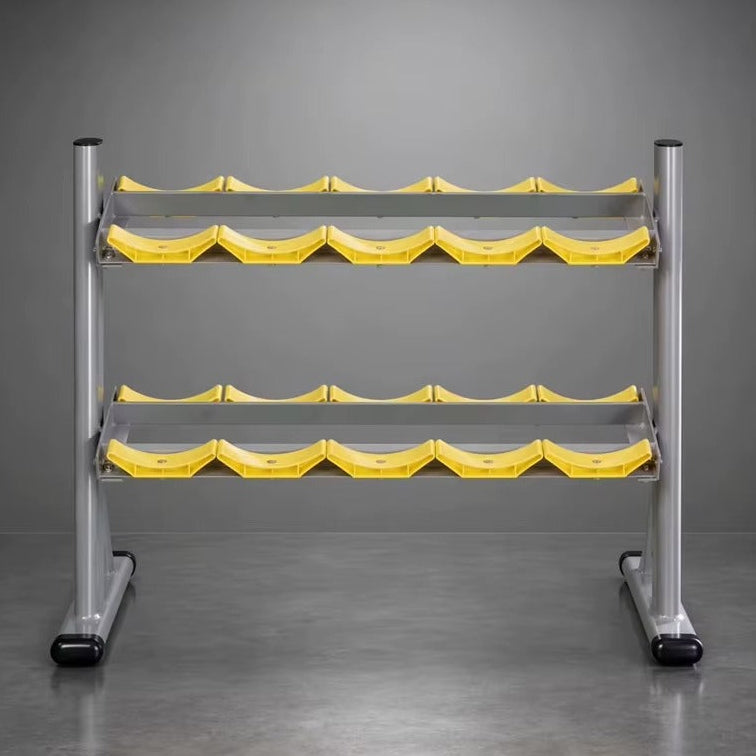 Two Tier Dumbbell Rack Stand 10 Pcs Storage Holder DBR8030