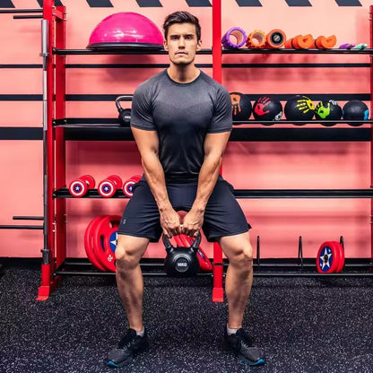 Powder Coating Cast Iron Gym Home Kettlebell
