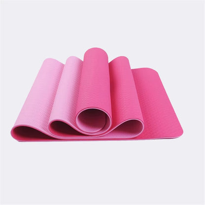 Reversible Dual-Color Yoga Mat 183X61 cm