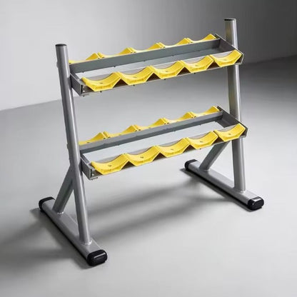 Two Tier Dumbbell Rack Stand 10 Pcs Storage Holder DBR8030