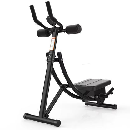 Ab Rollers Muscle Trainer Abdominal Platform Foldable Double-Wheeled BC8069