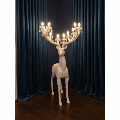 White Deer - Dark Moody Bedroom